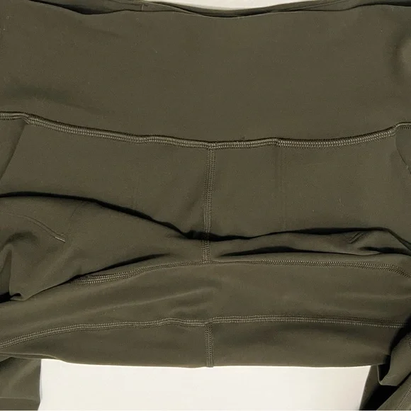 Lululemon Align Jogger Crop 23" 4/XS Dark Olive Green Cropped Pants Leggings OG - Picture 15 of 16